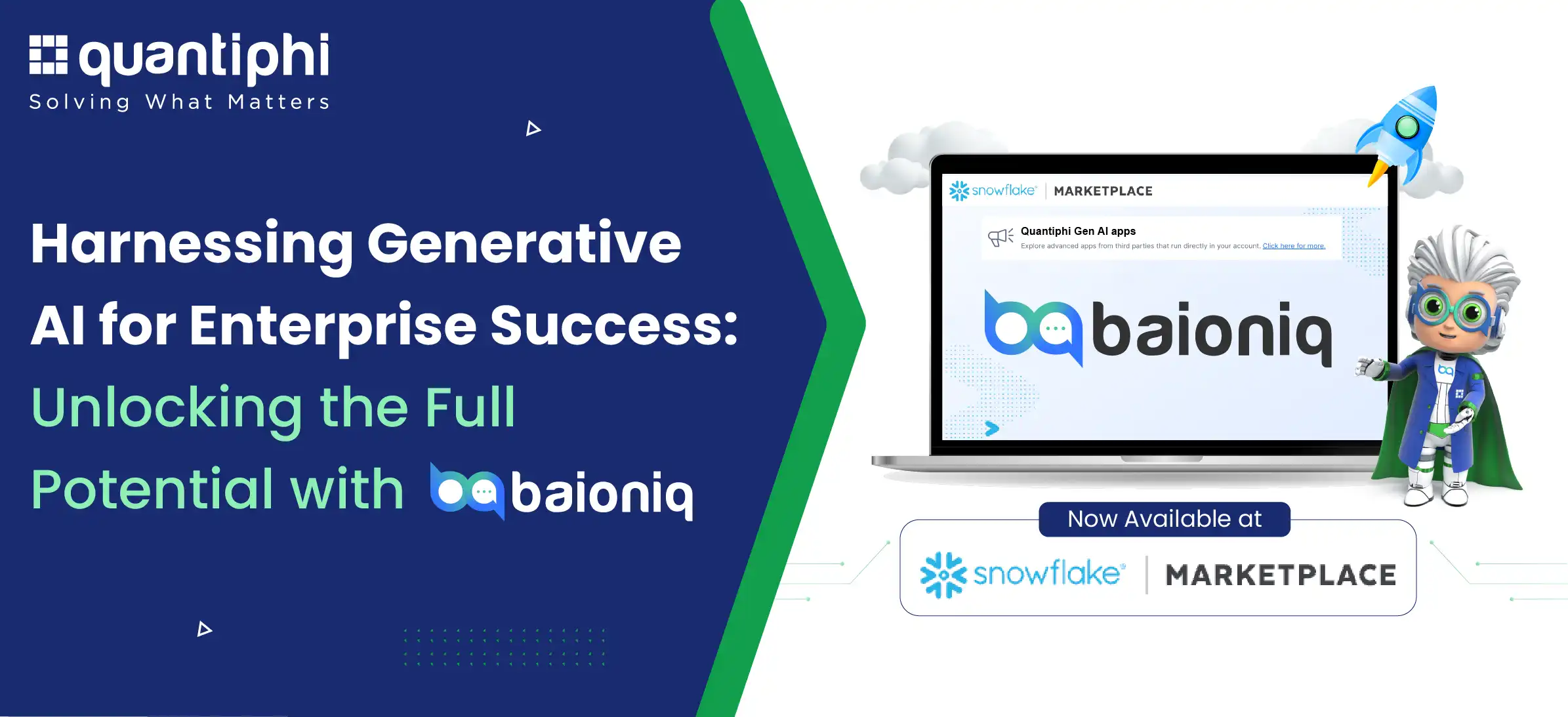 Harnessing Generative AI for Enterprise Success: Unlocking the Full Potential with baioniq™️